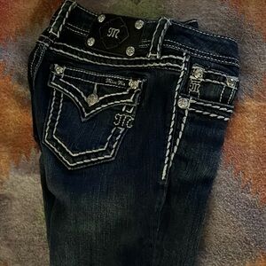 Miss Me no rips or holes in very good condition